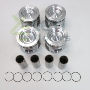 Nouveau pour moteur diesel CRDi D4FD 1.7L, piston 234102A905 234102A915 77.2mm en alliage d'aluminium pour Tucson Sportage 2010, 4 pièces - Product Image 1
