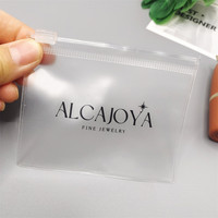 Sacs en plastique givrés personnalisés pour petits bijoux, sacs à fermeture éclair en gros avec logos, mini pochettes à boucles pour boucles d'oreilles