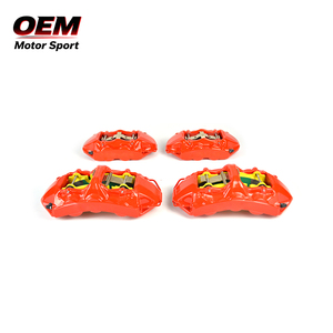 Kit de freinage rouge Mercedes GT6+GT4 TY3-355 en fonte pour modèles C-Class, E-Class, GLC, GLE, CLA, GLA - Product Image 6