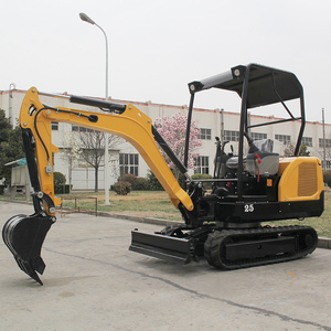 Nouvelle Mini Pelle 2.5 tonnes Micro Digger Prix Machines de terrassement Machine d'excavation Petite pelle hydraulique