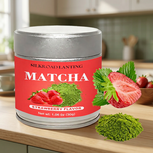 Capsules de thé vert en poudre, dosettes de café individuelles pour les amateurs de thé, emballage pratique et portable, infusion fraîche prête à l'emploi - Product Image 2