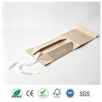 Boîte d'emballage pliable rigide pour bijoux, soins de la peau, cadeaux, avec logo personnalisé, bordure gaufrée rétro