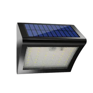 Năng lượng mặt trời Powered LED ánh sáng đường phố với PIR cảm biến chuyển động không thấm nước Tường Đèn cho vườn an ninh sử dụng ngoài trời