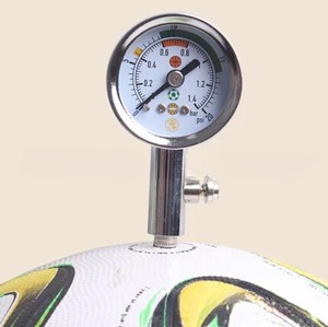 Manómetro Profesional para Balones - Medidor de Presión de Aire de Doble Escala, Totalmente Metálico, para Control de Inflado de Balones de Fútbol, Baloncesto y Voleibol - Product Image 5