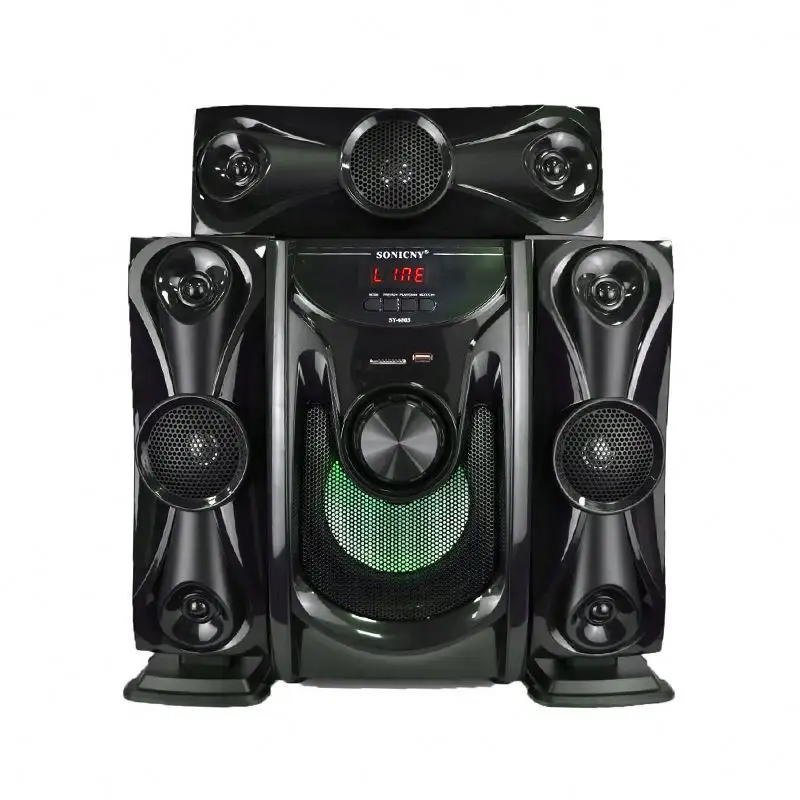 3,1 мощный бас в Африке мультимедийный динамик X-Bass 3D реальный звук Bt пульт дистанционного управления Hi-Fi 3,1 домашний кинотеатр сабвуфер с Usb Fm