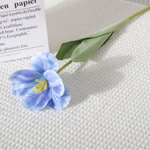 Fleur artificielle en soie tulipe de rêve, faite à la main, pour décoration de mariage, utilisation extérieure - Product Image 3