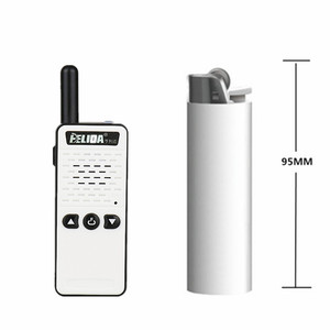 Radio la moins chère, mini <span class=keywords><strong>talkie</strong></span>-<span class=keywords><strong>walkie</strong></span> sans fil mince <span class=keywords><strong>PMR446</strong></span> FRS CE FCC, prévisions météo, bidirectionnel 2W 400-520mhz 95x29x18mm 1100mah - Product Image 3