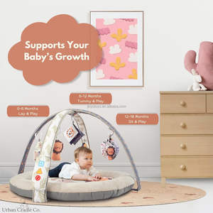 แผ่นรองคลานดนตรีมีไฟ ของเล่นเสริมพัฒนาการด้านประสาทสัมผัสและกล้ามเนื้อ ของขวัญสำหรับเด็กทารก - Product Image 2