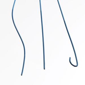 Fil de guidage vétérinaire super <span class=keywords><strong>rigide</strong></span> Amplatz, fil plat en spirale pour interventionnel avec échange de cathéter et de gaine de calibre lourd - Product Image 1