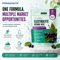 Poudre d'hydratation électrolytique sans sucre, mélange pour boisson avec sodium, potassium, magnésium, complément nutritionnel sportif, 90 g, dose personnalisée