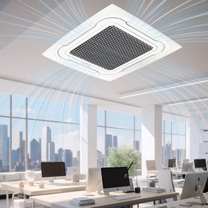 Aires Acondicionados Multi Split VRF con Inversor Central, Climatización por Suelo/Techo, <span class=keywords><strong>Cassette</strong></span>, para Villas - Product Image 1