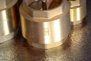 Vanne de retenue en laiton 1/2" avec disque en laiton |   Contrôle de débit unidirectionnel |   THS Thermostyle ® - Product Image 3