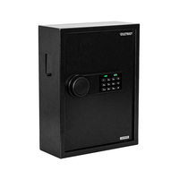 Coffre-fort à clé électronique à code numérique en acier mural en usine Armoire à clés de sécurité pour hôtel et école