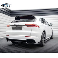 Accessoires de décoration en fibre de carbone pour Maserati Grecale M : Lame avant, jupes latérales, lame arrière, aileron supérieur et kit de carrosserie compact