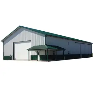 Prefab Factory Building Prefab Steel Structure 2 Storey Steel Building