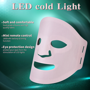Masque facial de luminothérapie <span class=keywords><strong>LED</strong></span> rechargeable pour professionnels de la santé, couleurs <span class=keywords><strong>LED</strong></span>, photon, pour éliminer les rides, masque de luminothérapie <span class=keywords><strong>LED</strong></span> infrarouge <span class=keywords><strong>rouge</strong></span> - Product Image 3