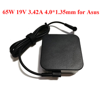 Tout nouvel adaptateur secteur pour ordinateur portable 65W 19V 3.42A 4.0*1.35mm chargeur carré pour alimentation cc ASUS