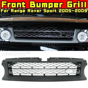 สำหรับ Range Rover Sport 2005-2009 กระจังหน้ารถยนต์ กระจังหน้าแบบแข่ง แผงกันชนหน้า  ลิ้นกันชนหน้า  แผ่นปิดกันชนหน้า อุปกรณ์ตกแต่งรถยนต์ - Product Image 1