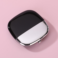 Boîtes en plastique avec miroirs pour poudre compacte, correcteur, blush, contouring et illuminateurs, grande capacité, vendues directement par le fabricant