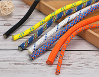 Vente en gros corde d'escalade statique de 12mm corde de sécurité avec boucle d'escalade pour l'escalade