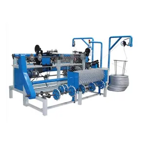 manual operated weaving chain link fence making machine