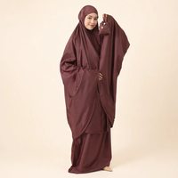 Alif Mini Reise-Mukena Damen Bescheidene Kleidung Islamische Bekleidung