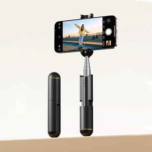 Mini Perche à <span class=keywords><strong>Selfie</strong></span> Pliable Portable en Plastique avec Télécommande Sans Fil, Stabilisateur Compact de Poche pour <span class=keywords><strong>iPhone</strong></span> - Product Image 2
