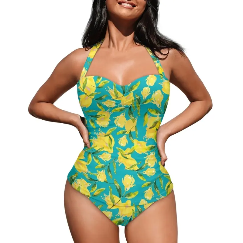 Bademode Bikini großer Casuawomenck trockener badeanzug individuelle Strand enge Bikini Hersteller individuelles Design einteilig Damen OEM-Service