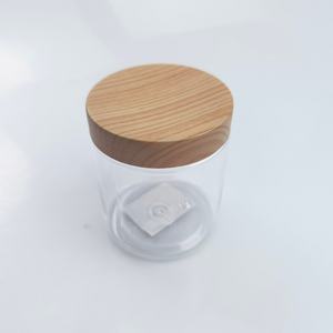 ขวดโหลใสทรงเหลี่ยมพลาสติกขนาด 8 ออนซ์ พร้อมฝาปิดคุณภาพสูง - Product Image 2