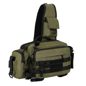 多機能フィッシングファニーパック耐水性タックルバッグ屋外釣りギアアクセサリーウエストバッグ釣りタックルバッグ - Product Image 2