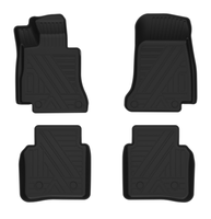 Tapis de sol de voiture 3D TPE inodore tapis de coffre pour Renault Kwid 2022-2024 accessoires tapis