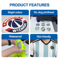 Goosam 1L Personnalisation Film De Transfert 3D Étiquette Logo Textile Impression DTF TPU Uv Encre pour T-shirt Jersey