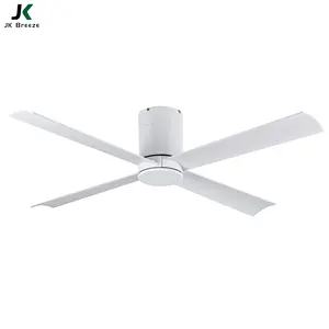 JK ZS-48-20051-LK-WH Ceiling Fan 6 Speed Remote Control 48 Inch ABS Blade Ceiling Fan With Light