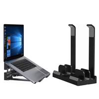 IKATAK nouveau support pour ordinateur portable 2 en 1 réglable bureau ordinateur portable tablette Dock support pour ordinateur portable peu encombrant