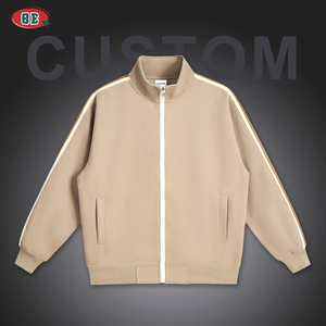 Felpe con Cappuccio Premium con Zip per <span class=keywords><strong>Uomo</strong></span>, Alta Qualità, Tuta Sportiva Streetwear Oversize, Produzione di Abbigliamento - Product Image 2