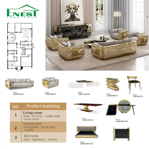 Canapé et <span class=keywords><strong>fauteuil</strong></span> sur mesure au design artistique moderne, <span class=keywords><strong>fauteuil</strong></span> en laiton doré pour projets hôteliers et villas de luxe, solution tout-en-un - Product Image 5