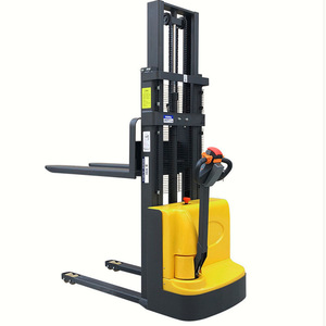 รถยกไฟฟ้าแบบซ้อน 1 ตัน ยกไฮดรอลิก สำหรับคลังสินค้า ขนถ่ายสินค้า - Product Image 5