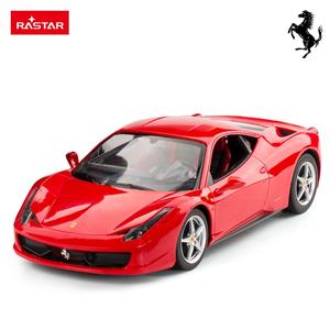 سيارة سباق كهربائية للأطفال تعمل بالتحكم عن بعد عالية السرعة للأولاد المعتمدين في إيطاليا سيارة فيراري 458 بمقياس 1/14 بتخفيضات كبيرة Rastar 2.4g - Product Image 4