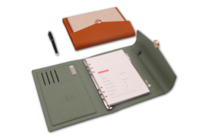 Libreta Personalizable con Banco de Energía, Cargador Inalámbrico y Memoria USB de 8GB con Logotipo LED para Regalos Corporativos - Product Image 5