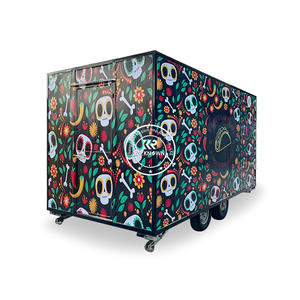 Food Truck Vintage 2025 à Vendre, Food Truck Mobile pour Barbecue, Fruits, Fleurs, Cuisine Mobile, Food Truck pour Hot-dogs, Barbecue, Remorques Alimentaires - Product Image 5