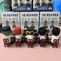 5 Stück/Set Anime-Figuren Japanischer Comic Slam Dunk Modell PVC Anime-Figur Q-Version Sakuragi Hanamichi Rukawa Kaede Anime-Statue
