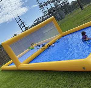 Piscina inflable de agua para exteriores, patio de recreo comercial, piscina de voleibol - Product Image 4