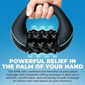 MK FH249 Rolling Knock massaggiatore per tutto il corpo rilievo per il ripristino del tessuto profondo massaggio muscolare 3 velocità di rotazione Wireless USB - Product Image 2