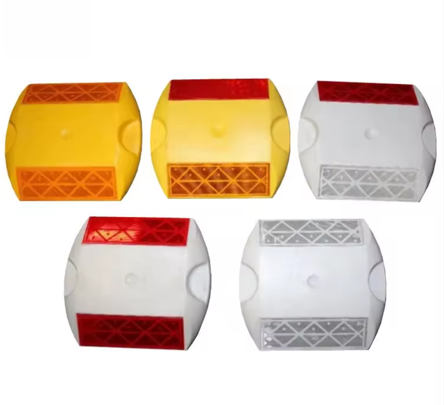 Driveway Street Road Reflector Traffic Safety Reflective Raised Pavement Marker Plastic Cat Eye Road