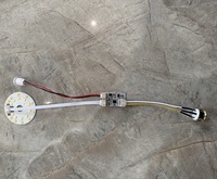 Sakelar Peredup LED Sentuh Pintar 5-24V DC Modul Peredupan Tanpa Tingkat PCB untuk Lampu Kabinet Kontrol Warna Ganda