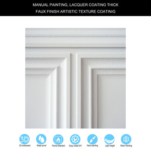 Pl37 Trắng Matte văn phòng Trung tâm nhà bếp phòng tắm không thấm nước PVC gạch trần nổi tấm Tường cho khách sạn sử dụng nghệ thuật trần nhà - Product Image 5