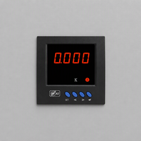 Ampèremètre numérique AC, compteur de panneau classe 0.5, monophasé/triphasé, affichage LED 5A avec mesure de l'énergie