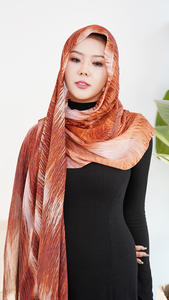 Foulard ethnique en modal musulman Vanfound 120011, style <span class=keywords><strong>baroque</strong></span>, doux, respirant, double aiguille, pour toutes les saisons, vente chaude - Product Image 5