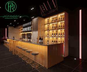 Muebles de salón de madera para cachimba, barra de <span class=keywords><strong>Whisky</strong></span> y cigarro, piedra para decoración de Club nocturno, Ideas - Product Image 4