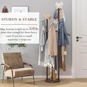 2024 phổ biến hiện đại xoay rắn sàn gỗ thường vụ Áo Giá treo áo - Product Image 4